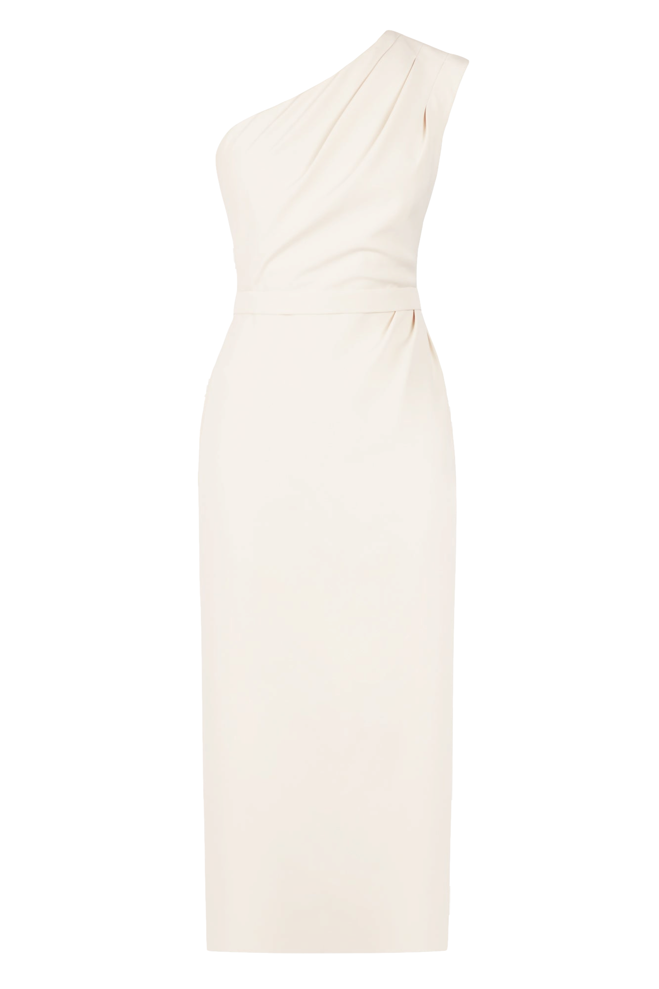 AISHA pastel cream one shoulder midi dress - White - M - UNDRESS - Midi dresses AISHA pastel cream one shoulder midi dress - White - M - UNDRESS - Midi dresses von UNDRESS