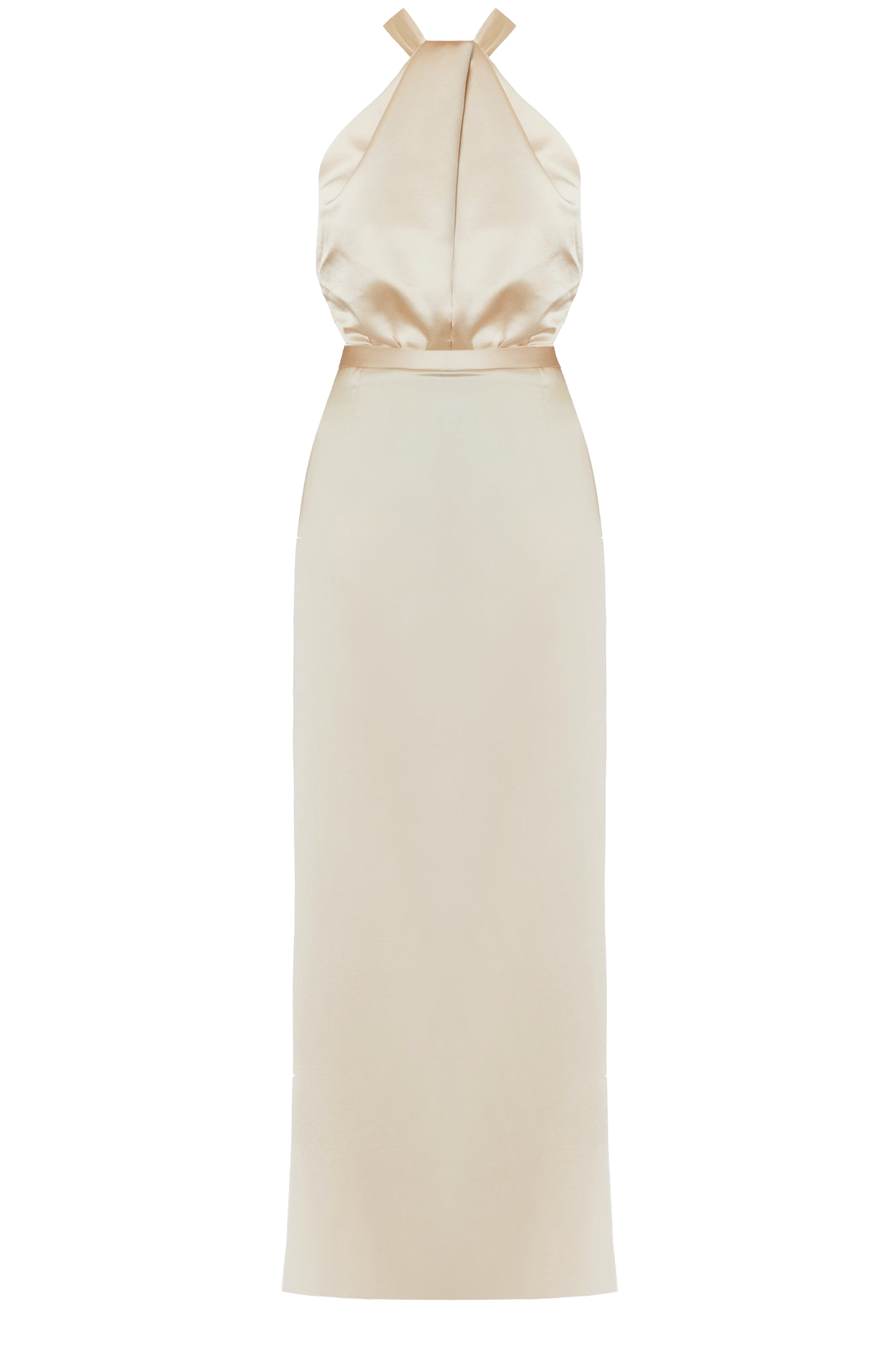 ELONA champagne satin evening maxi dress - Beige - M - UNDRESS - Maxi dresses ELONA champagne satin evening maxi dress - Beige - M - UNDRESS - Maxi dresses von UNDRESS