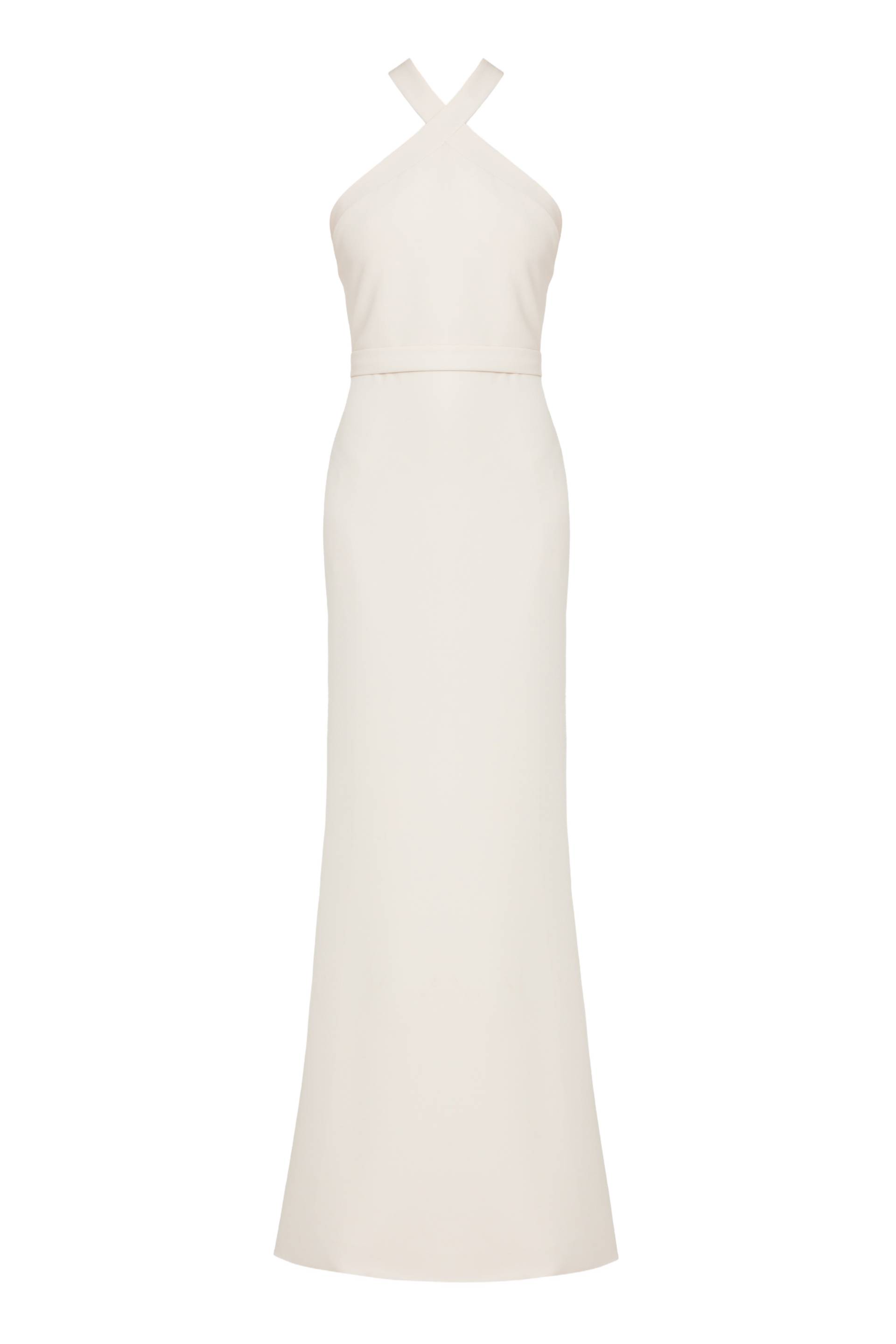 GISEL Cream Off-Shoulder Long Evening Dress - White - M - UNDRESS - Maxi dresses GISEL Cream Off-Shoulder Long Evening Dress - White - M - UNDRESS - Maxi dresses von UNDRESS