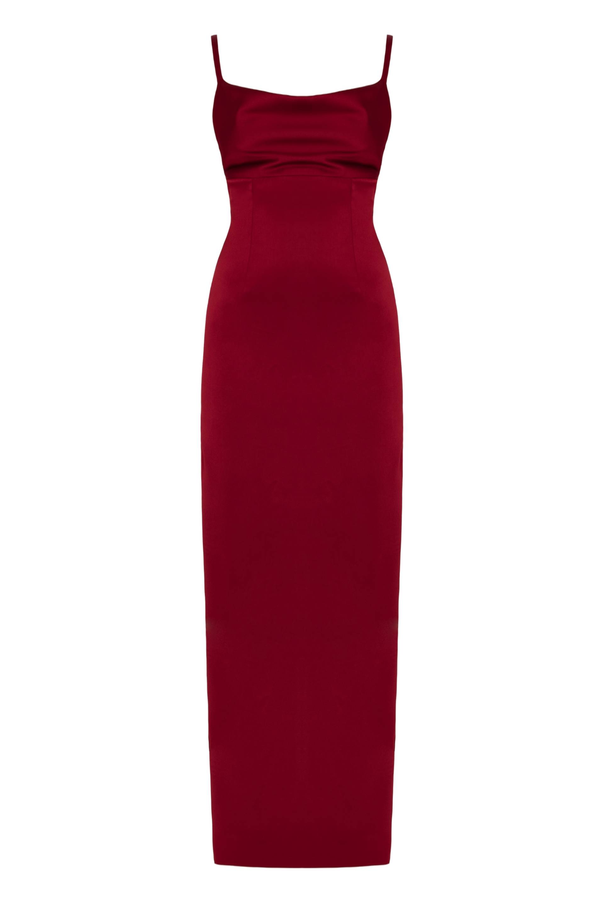 NADA Long Red Wine Evening Dress - Red - XS - UNDRESS - Maxi dresses NADA Long Red Wine Evening Dress - Red - XS - UNDRESS - Maxi dresses von UNDRESS