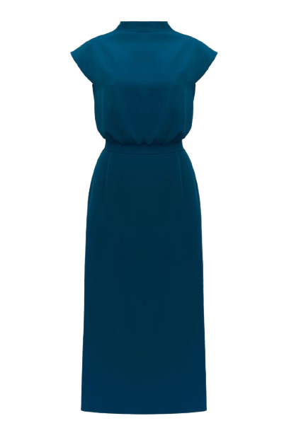 TESSA blue kimono sleeves midi dress - Blue - S - UNDRESS - Midi dresses TESSA blue kimono sleeves midi dress - Blue - S - UNDRESS - Midi dresses von UNDRESS
