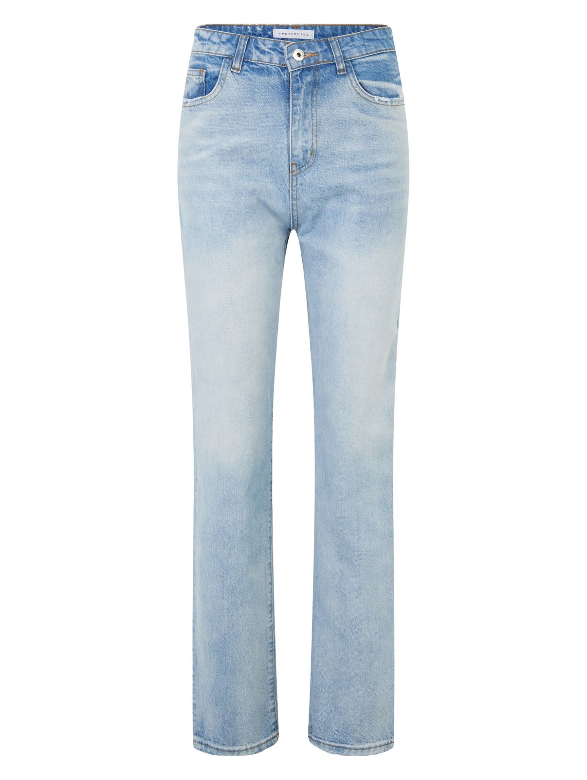 UNEFFECTED Destroyed Denim Straight Fit Jeans eisblau UNEFFECTED Destroyed Denim Straight Fit Jeans eisblau von UNEFFECTED