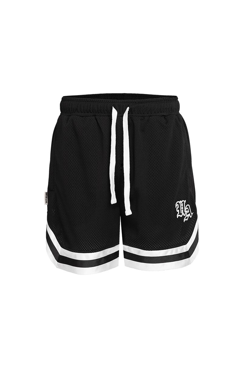 Unfair Athletics Backyard Mesh Shorts Short schwarz grau weiß in M von UNFAIR ATHLETICS