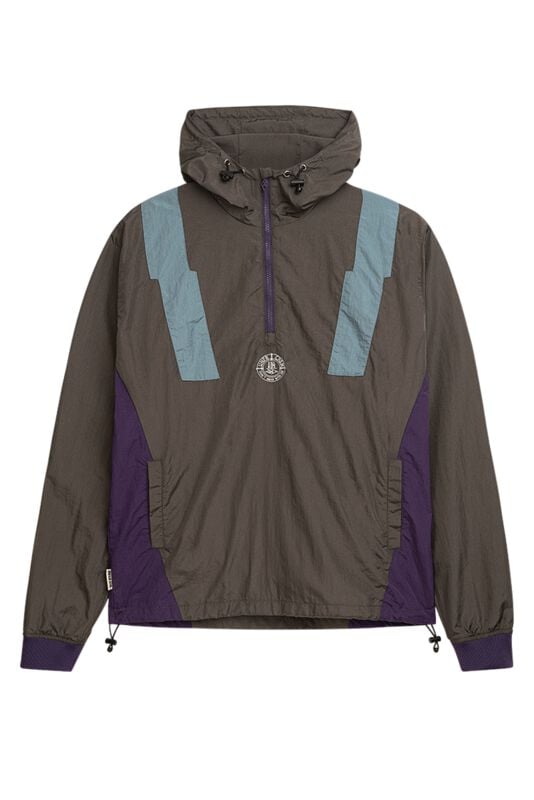 Unfair Athletics Windbreaker - DMWU Crushed Nylon Anorak Graphite - S bis 3XL - für Männer - Größe XL - multicolor von UNFAIR ATHLETICS
