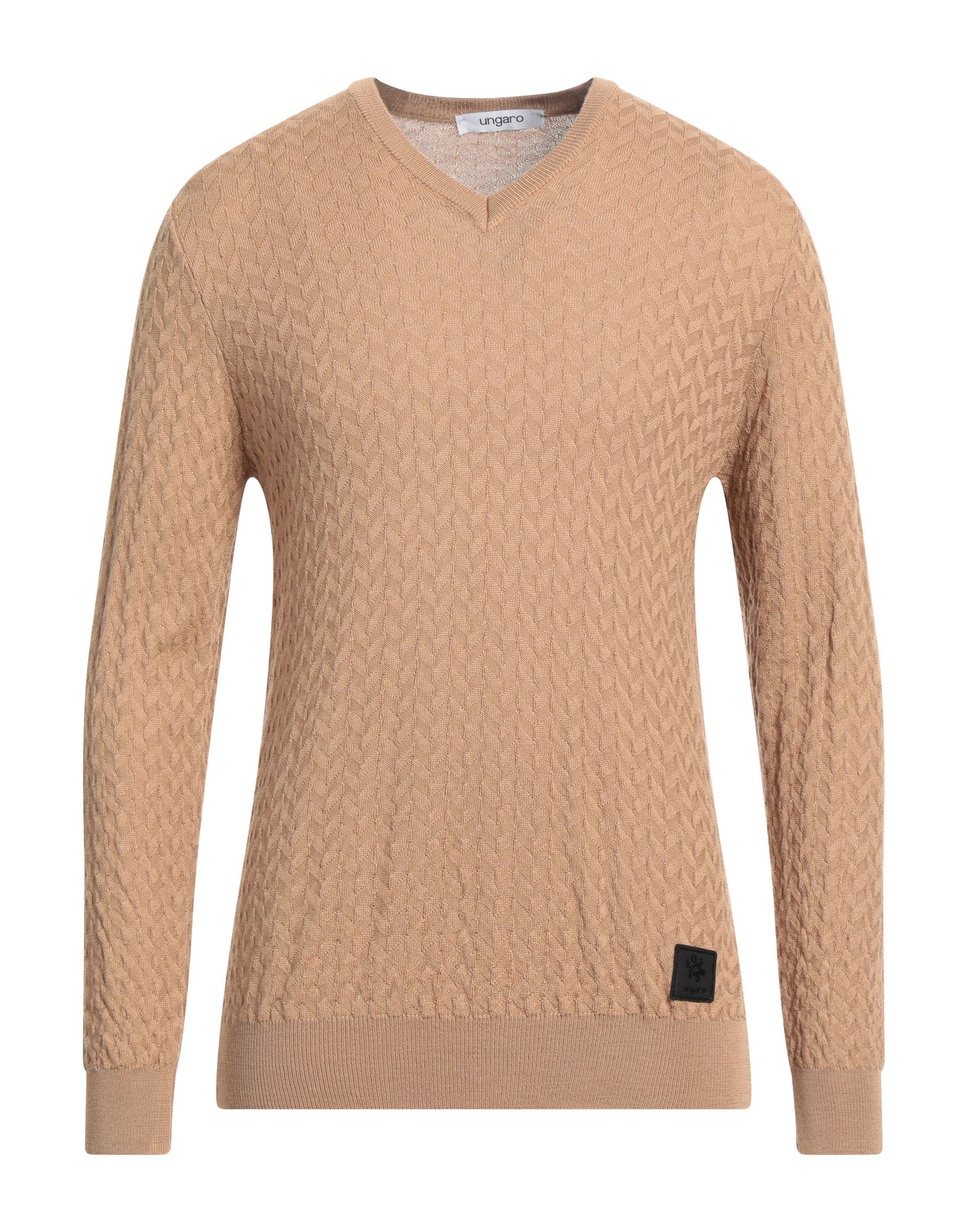 UNGARO Pullover Herren Kamel von UNGARO