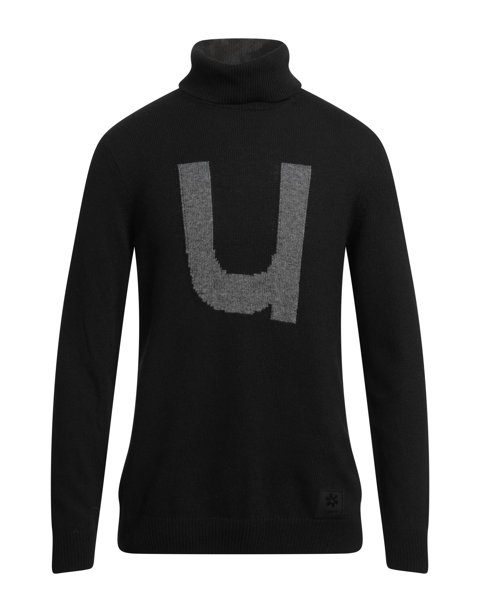 UNGARO Rollkragenpullover Herren Schwarz von UNGARO