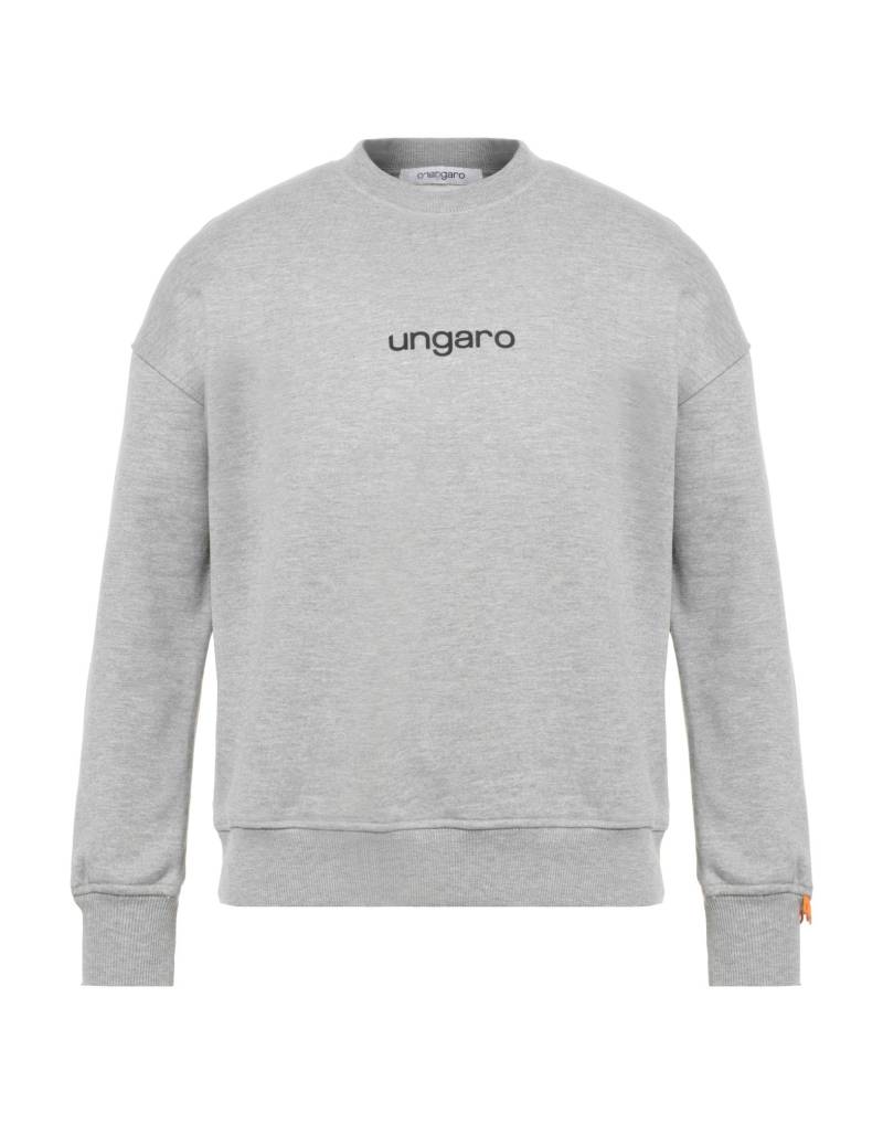UNGARO Sweatshirt Herren Hellgrau von UNGARO