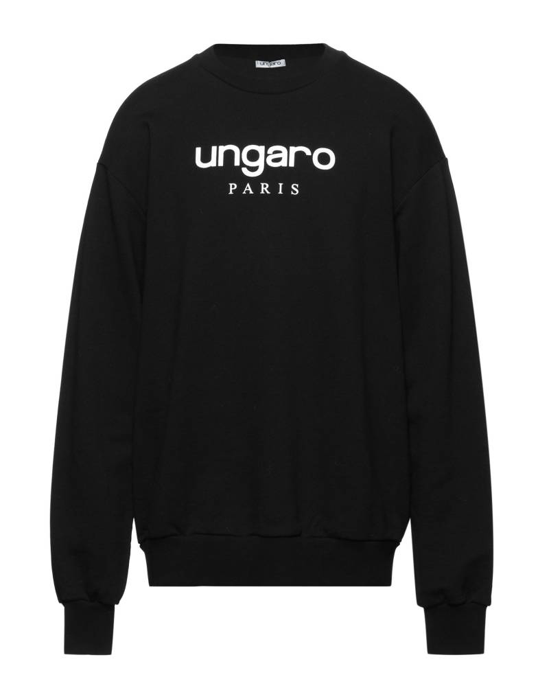 UNGARO Sweatshirt Herren Schwarz von UNGARO