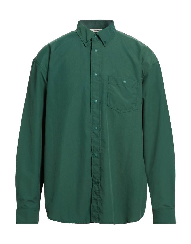UNIFORM BRIDGE & CO. Hemd Herren Grün von UNIFORM BRIDGE & CO.