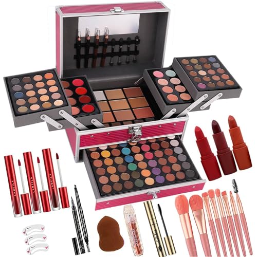 UNIFULL - 132 Farben All-in-One-Make-up-Set für Frauen, professionelles Make-up-Set, Make-up-Geschenkset für Frauen u von UNIFULL