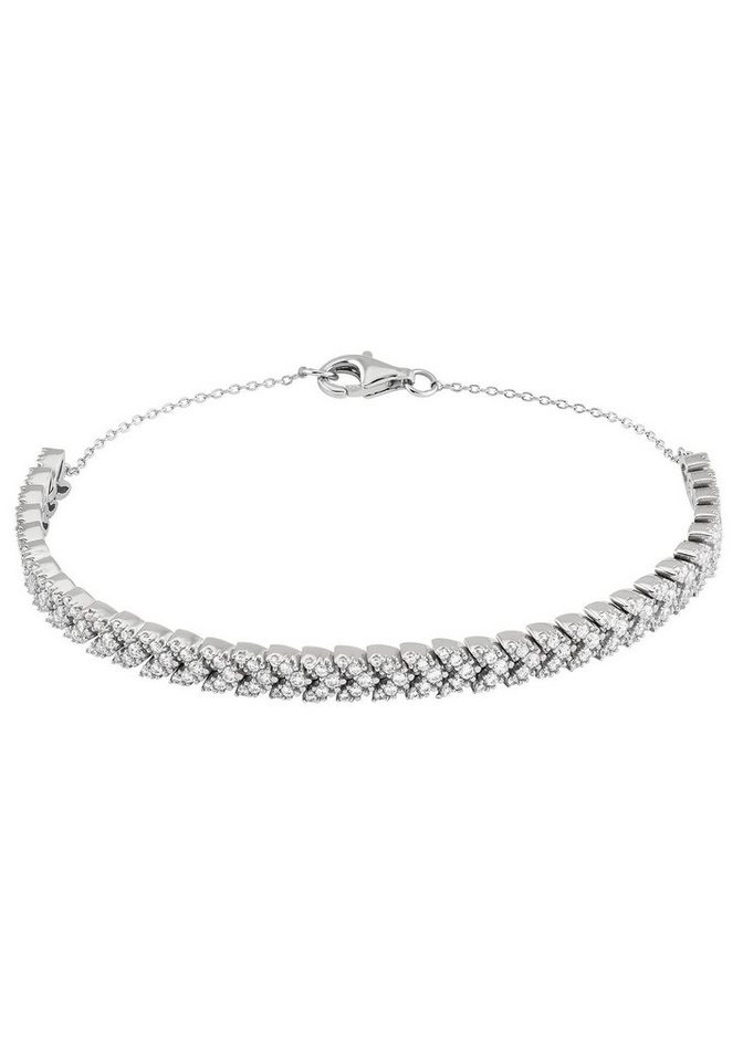 UNIKE JEWELLERY Armkette CLASSY SHINY, UK.PU.1206.0002, mit Zirkonia (synth) von UNIKE JEWELLERY