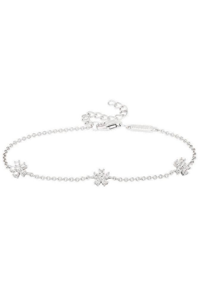 UNIKE JEWELLERY Armkette MIX&MATCH FLOWER BLUME, UK.PU.1205.0012, mit Zirkonia (synth) von UNIKE JEWELLERY