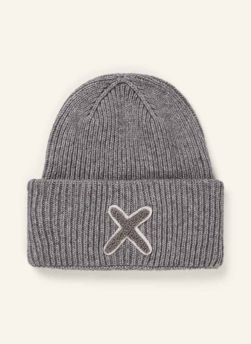 Unio Mütze Lumi X Matched Mit Merinowolle grau von UNIO