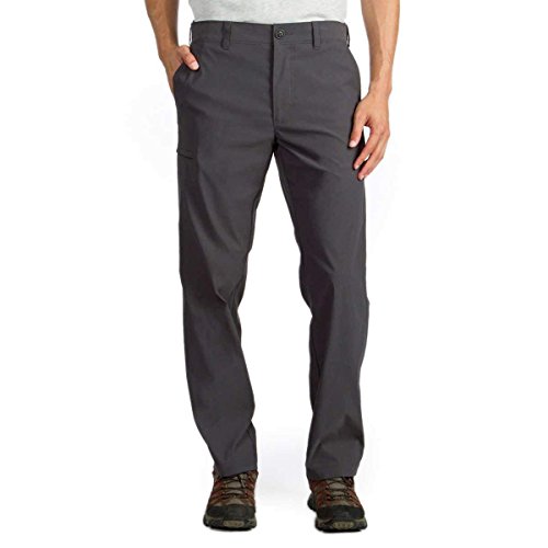 UNIONBAY Herren Rainier Chino Hose für Reisen, leicht, komfortabel Wanderhose, schwarz, 32W / 32L von UNIONBAY