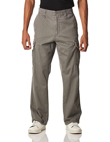 UNIONBAY Herren Survivor Iv Relaxed Fit Cargo Pant Freizeithosen, Graue Gans, 38W / 34L von UNIONBAY