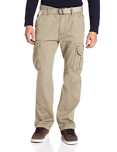 UNIONBAY Herren Survivor Iv Relaxed Fit Cargo Pant-Reg Big and Tall Sizes Freizeithosen, beige, 30W / 32L von UNIONBAY