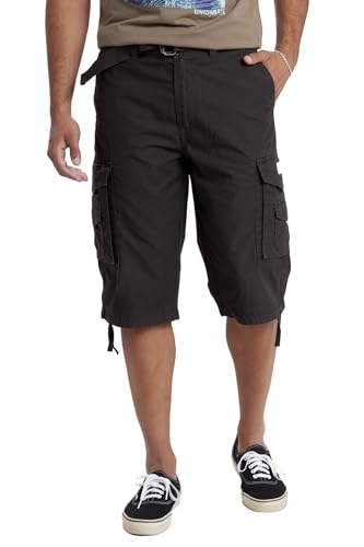 Unionbay Men's Cordova Belted Cargo Short Messenger - 32 - Black Unionbay Men's Cordova Belted Cargo Short Messenger - 32 - Black von UNIONBAY