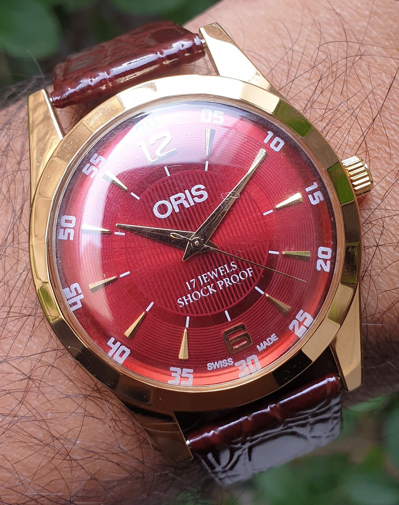 Vintage Oris St96 Fhl Handaufzug 17 Jewels Schweizer Herrenarmbanduhr Vintage Oris St96 Fhl Handaufzug 17 Jewels Schweizer Herrenarmbanduhr von UNIQUE123WATCHES