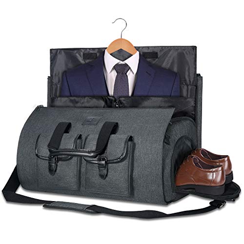 UNIQUEBELLA Anzugtasche, Kleidersack Reisetasche Anzugsack Umhängetasche für Herren,Flugzeug, Reisen, Bussiness,Fitness Anzug Garment Gym Bag, Sporttasche für Männer von UNIQUEBELLA