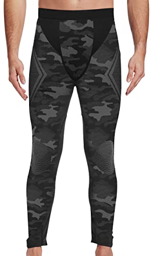 UNIQUEBELLA Thermounterwäsche Unterhose, Funktions Herren Funktionswäsche Skiunterwäsche Winter Suit Ski Thermo-Unterwäsche Thermowäsche Leggings von UNIQUEBELLA