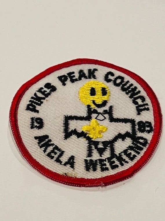 Boy Scout Cub Girl Patch Rat Anstecker Memorabilia 1983 Pikes Peak Akela Totem von UNIQUETREASUREFREAK