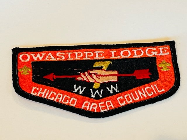 Boy Scout Cub Girl Patch Vtg Council Badge Memorabilia Owasippe Chicago Lodge Il von UNIQUETREASUREFREAK