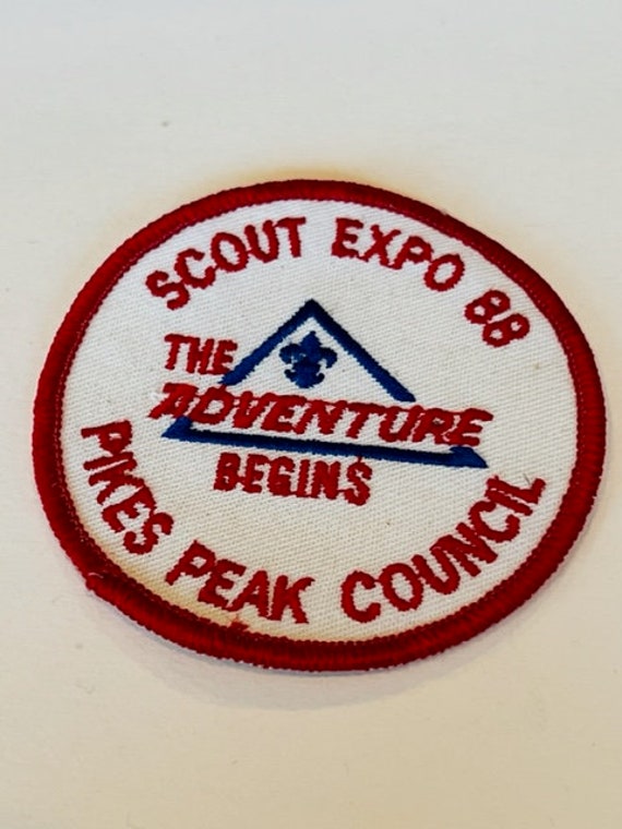 Boy Scouts Cub Girl Patch Rat Abzeichen Memorabilia Vtg 1988 Expo Pikes Peak Rot von UNIQUETREASUREFREAK