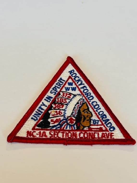 Boy Scouts Cub Girl Patch Rat Abzeichen Memorabilia Vtg Rocky Ford Colorado 1987 von UNIQUETREASUREFREAK