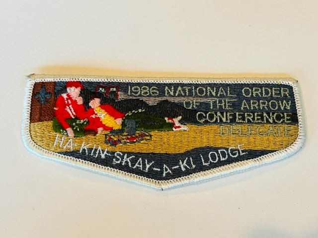 Boy Scouts Cub Girl Patch Vtg Rat Anstecker Memorabilia 1986 Arrow Order Conference National Ha-Kin-Skay-A-Ki Lodge von UNIQUETREASUREFREAK