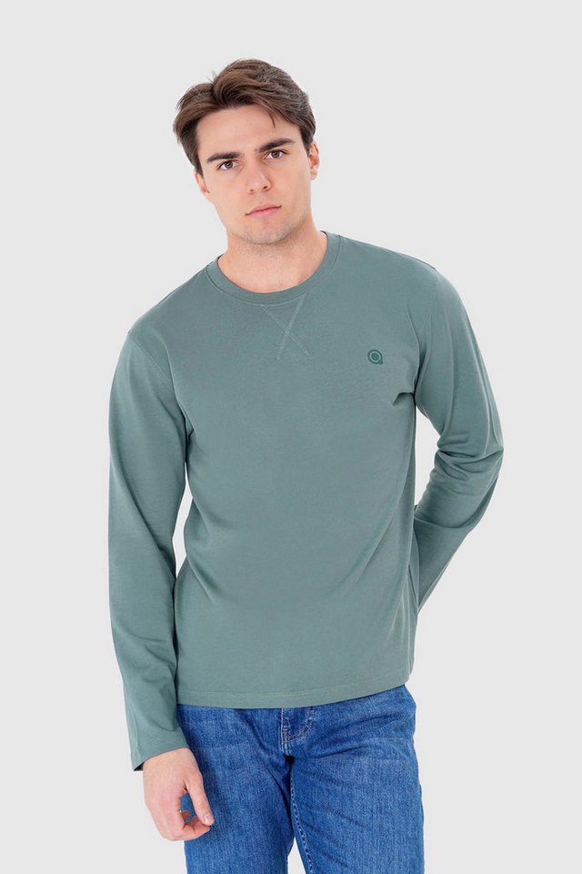 UNIQVIBE Poloshirt %100 Organik Pamuk Mor Uzun Kollu Erkek Tişört UNIQVIBE Poloshirt %100 Organik Pamuk Mor Uzun Kollu Erkek Tişört von UNIQVIBE