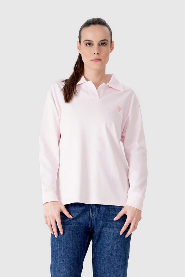 UNIQVIBE Poloshirt Polo Yaka %100 Organik Pamuk Kadın Siyah Uzun Kollu Tişört UNIQVIBE Poloshirt Polo Yaka %100 Organik Pamuk Kadın Siyah Uzun Kollu Tişört von UNIQVIBE