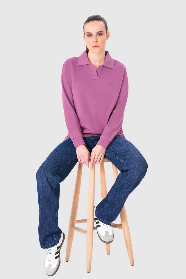 UNIQVIBE Poloshirt Polo Yaka %100 Organik Pamuk Kadın Siyah Uzun Kollu Tişört UNIQVIBE Poloshirt Polo Yaka %100 Organik Pamuk Kadın Siyah Uzun Kollu Tişört von UNIQVIBE