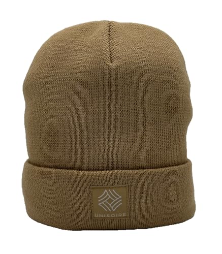 UNISOIRE Beanie Basic, Herren und Damen (Unisex), Flexibler Beanie perfekt für den Frühling, Herbst und Winter, Super Soft, Top Qualität (DE/NL/SE/PL, Alphanumerisch, Einheitsgröße, Camel) von UNISOIRE