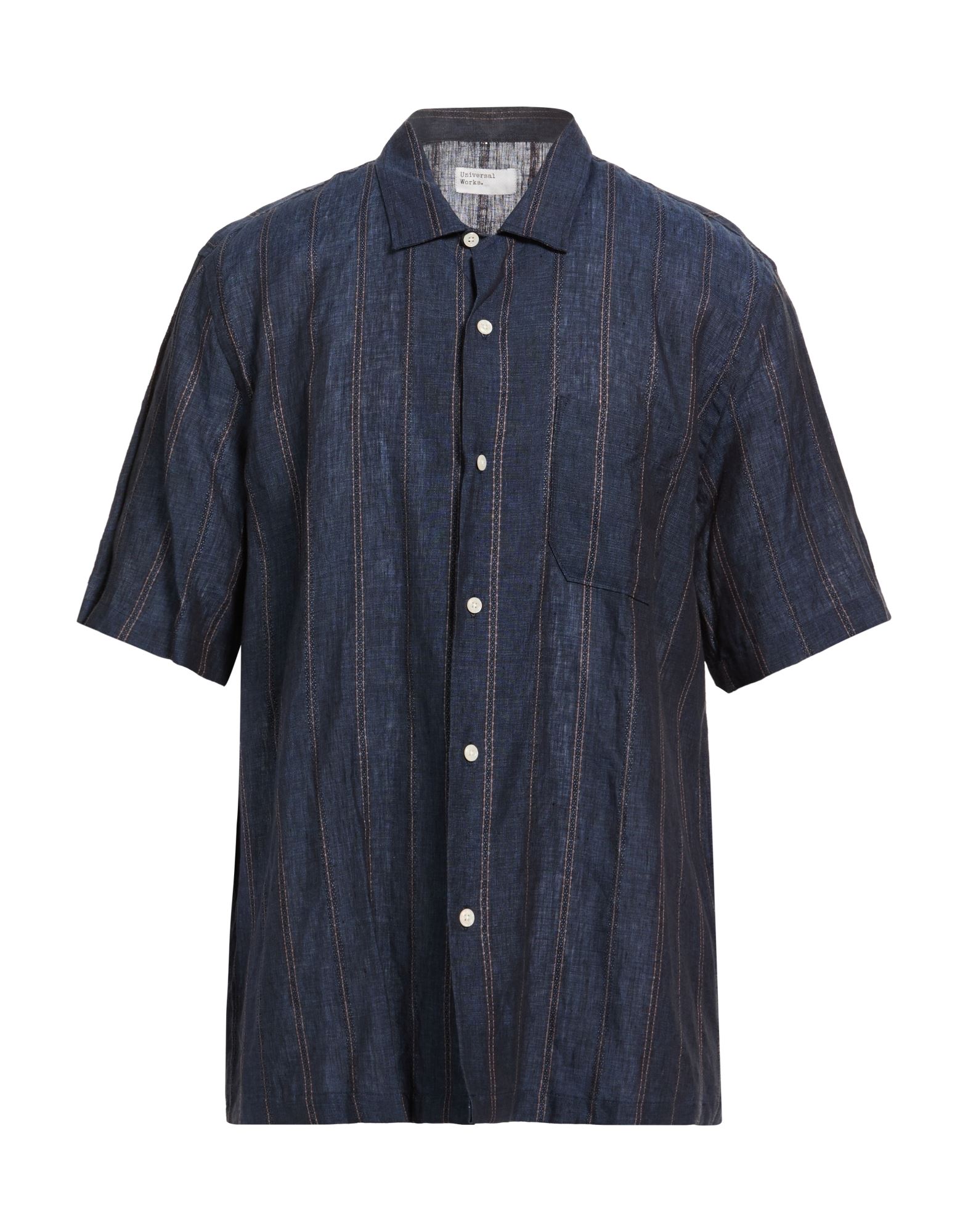 UNIVERSAL WORKS Hemd Herren Blau von UNIVERSAL WORKS