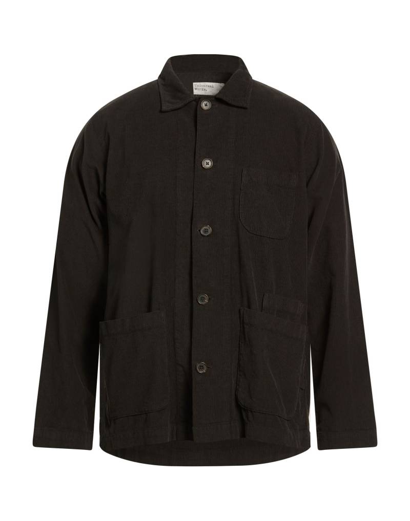 UNIVERSAL WORKS Hemd Herren Braungrau von UNIVERSAL WORKS