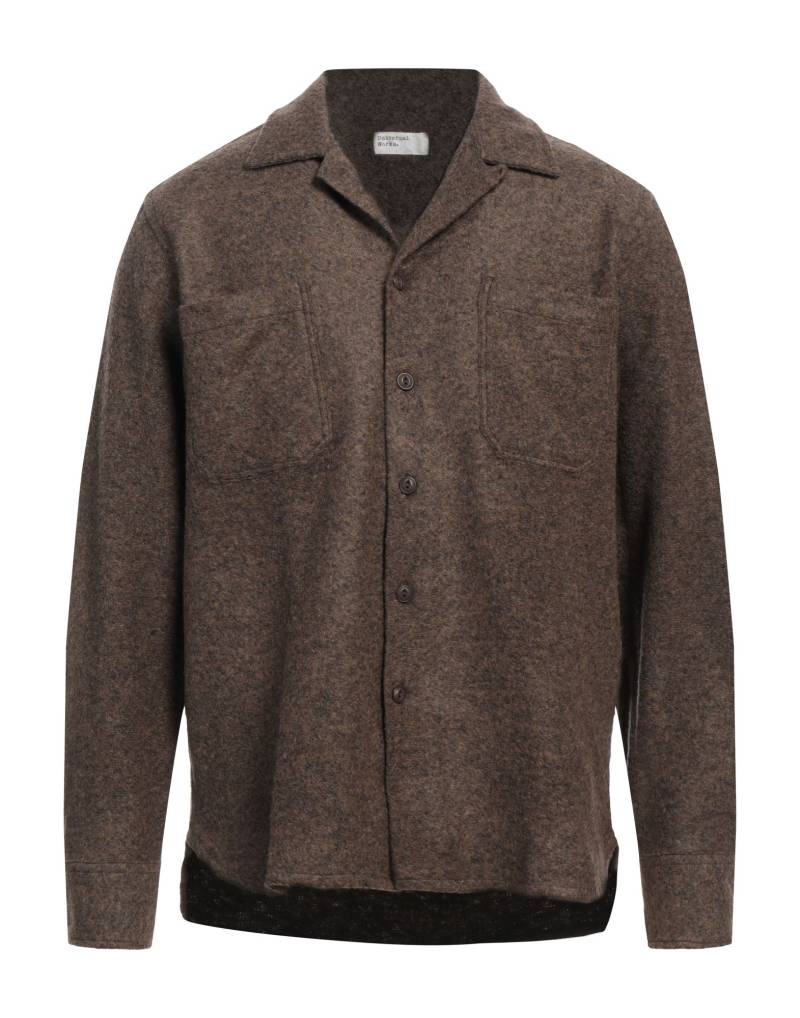 UNIVERSAL WORKS Hemd Herren Schokobraun von UNIVERSAL WORKS