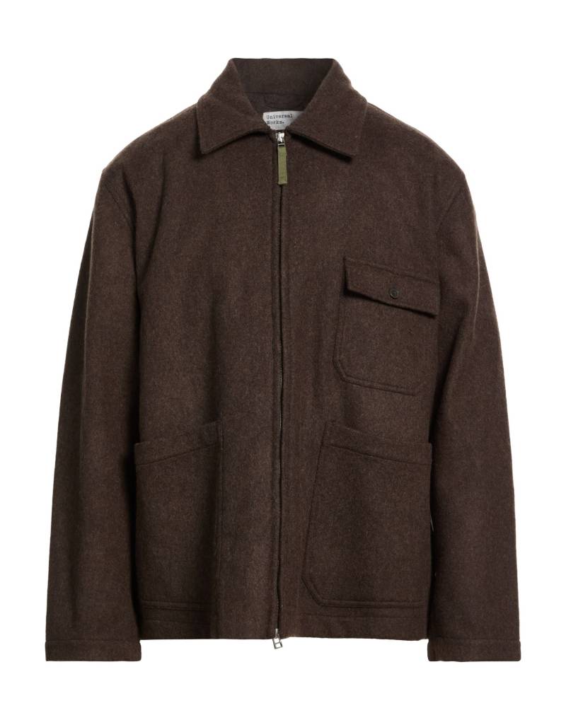 UNIVERSAL WORKS Jacke & Anorak Herren Dunkelbraun von UNIVERSAL WORKS