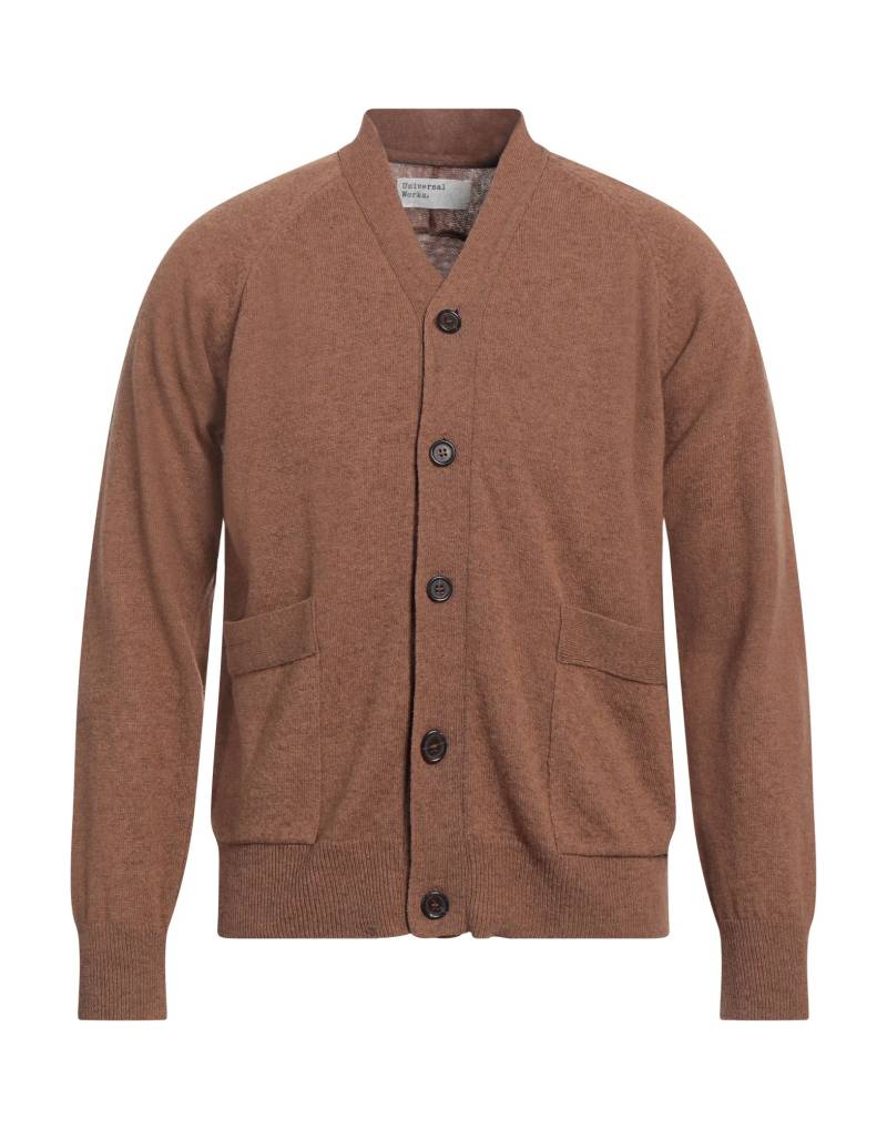 UNIVERSAL WORKS Strickjacke Herren Kamel von UNIVERSAL WORKS