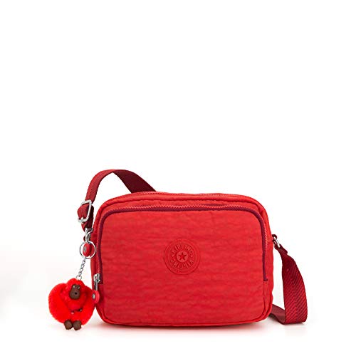 Kipling Damen Silen Umhängetasche Rot (Active Red) von Kipling
