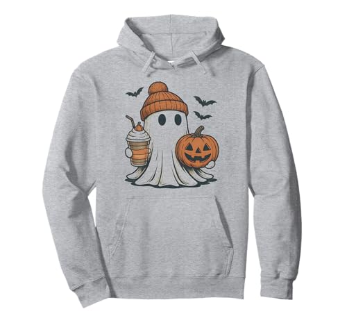 Cozy Fall Kaffee Geist Halloween Mädchen Damen Pullover Hoodie von UNK