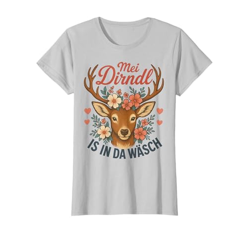 MEI Dirndl is in da Wäsch Oktoberfest Damen T-Shirt von UNK