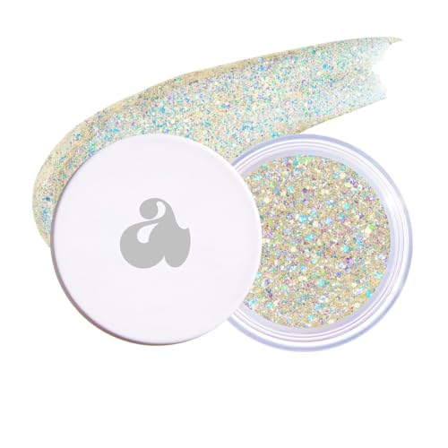 UNLEASHIA - Get Loose Glitter Gel - hochwertiger Glitzer Gesicht Körper Haare - Korean Make Up - Glitzer Lidschatten Gel- hautfreundlich biologisch abbaubar - Diamanten Funkeln - No.5 Diamond Thief von UNLEASHIA