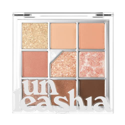 UNLEASHIA | Glitterpedia Nr. 3 All of Coralpink Eye Palette von UNLEASHIA