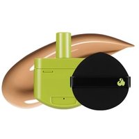 UNLEASHIA - Satin Wear Healthy-Green Cushion Re-Feel Refill Only - 21 Colors #27W Peach Tan von UNLEASHIA