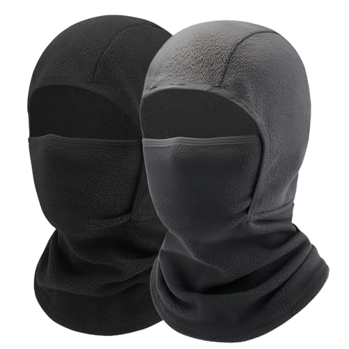 UNNESTAR Kinder Balaclava Winter Vollgesichtsmaske für Jungen Mädchen Winddichte Skimaske für Kinder kaltes Wetter Fleece Helm Liner von UNNESTAR