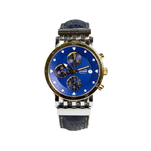 UNOAERRE Megachron XMC-784 Herrenuhr mit goldfarbenem Chronograph und Wasserdichtigkeit bis 50 Meter von UNOAERRE