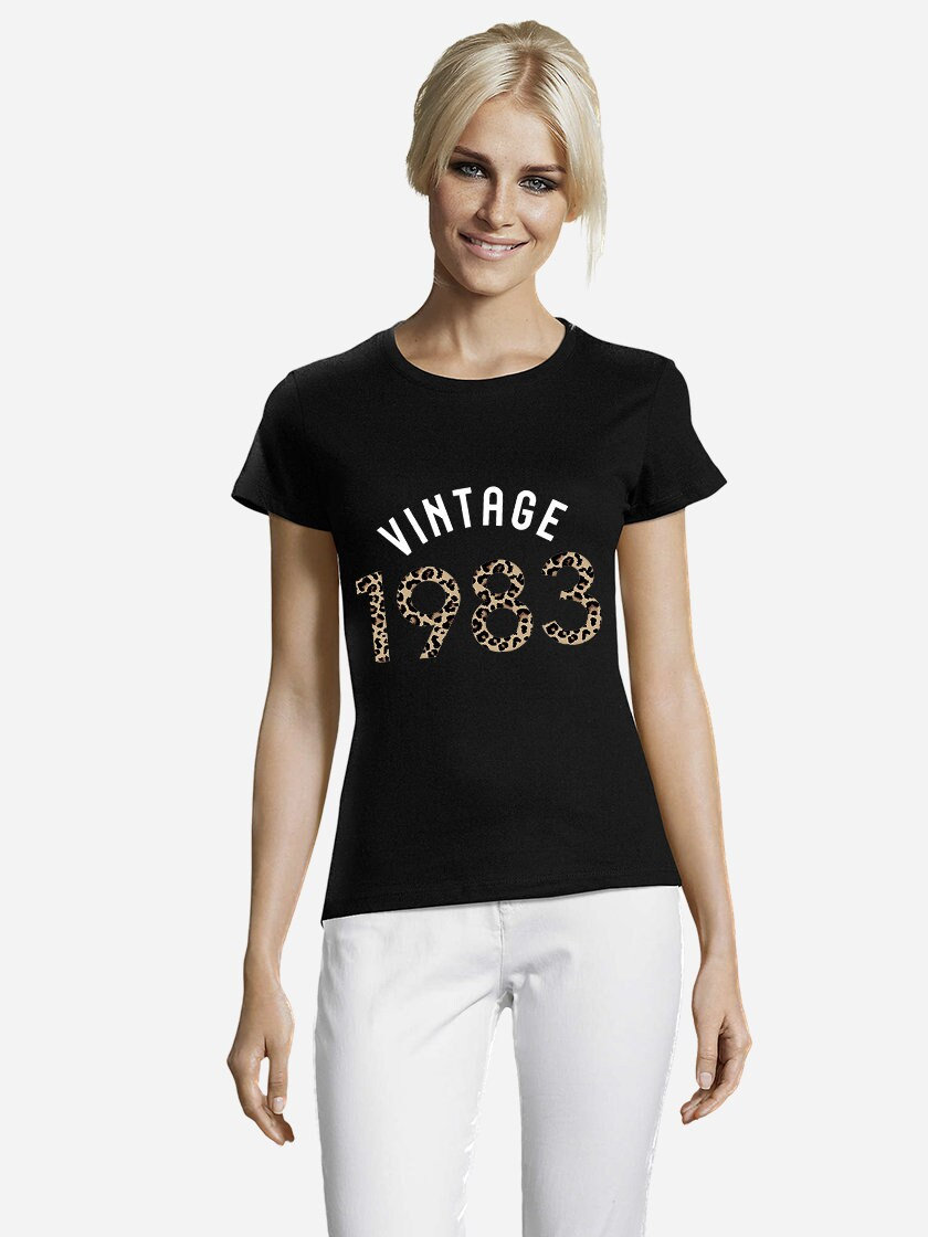 40. Geburtstag T-Shirt, 1983 Geburtstagsgeschenk Für Frauen, Alles Gute Zum Geburtstags-T-Shirt Geschenk von UNODESIGNSUK