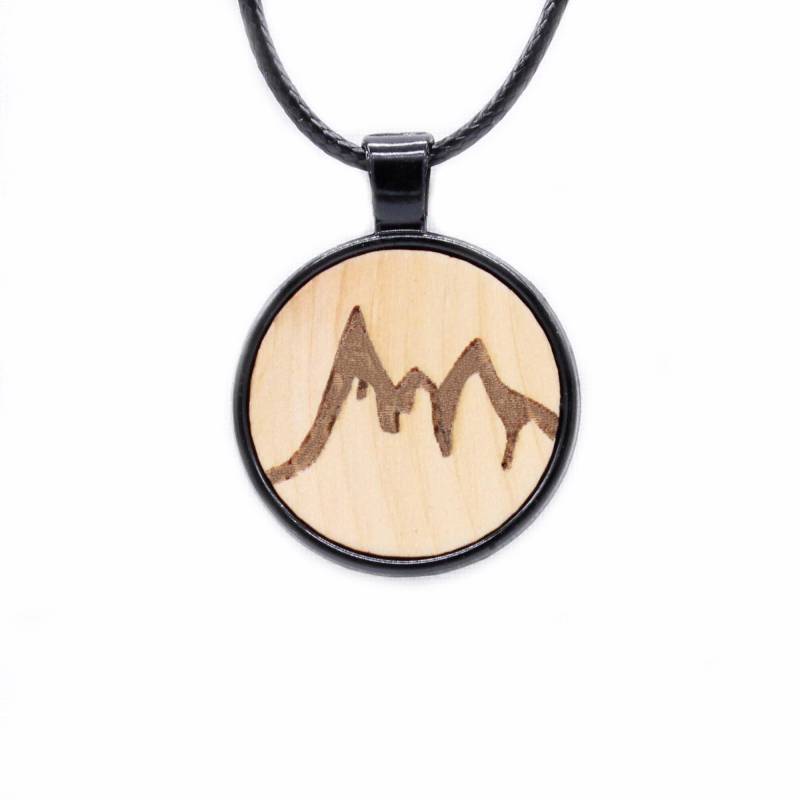 Zirbenamulett Berg Zirbenamulett Berg von UNQEholzkunst