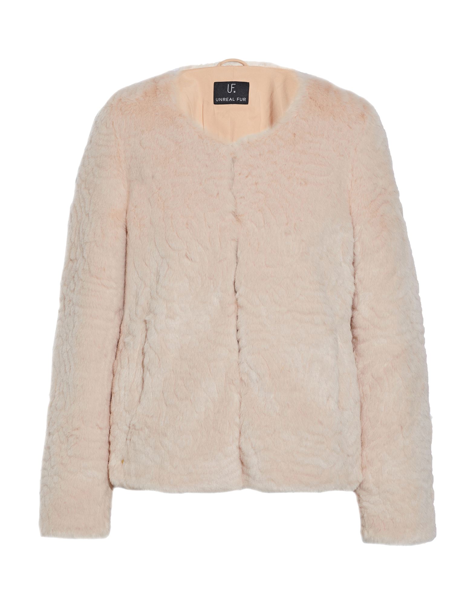 UNREAL FUR Shearling- & Kunstfell Damen Hellrosa von UNREAL FUR