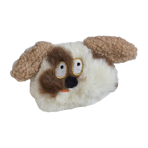 Delightful Scruffy Dog Plush Brosche Anhänger Weiche Ornament Textur Abzeichen Geeignet für Tierliebhaber Weicher Schmuck, pendant, Wie beschrieben von UNTERING